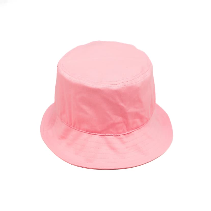 HEAD GEAR BASIC PINK BUCKET HAT